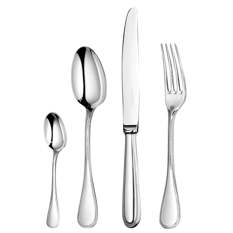 24 Pièces B01416824 Perles argent massif - Christofle