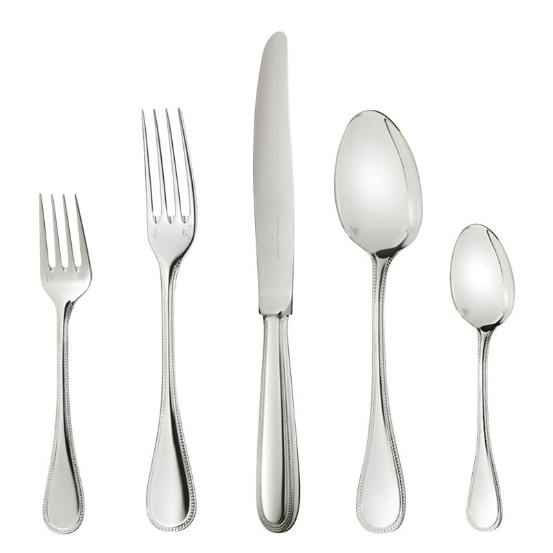 5 Pieces USA B02405185 Perles stainless steel - Christofle