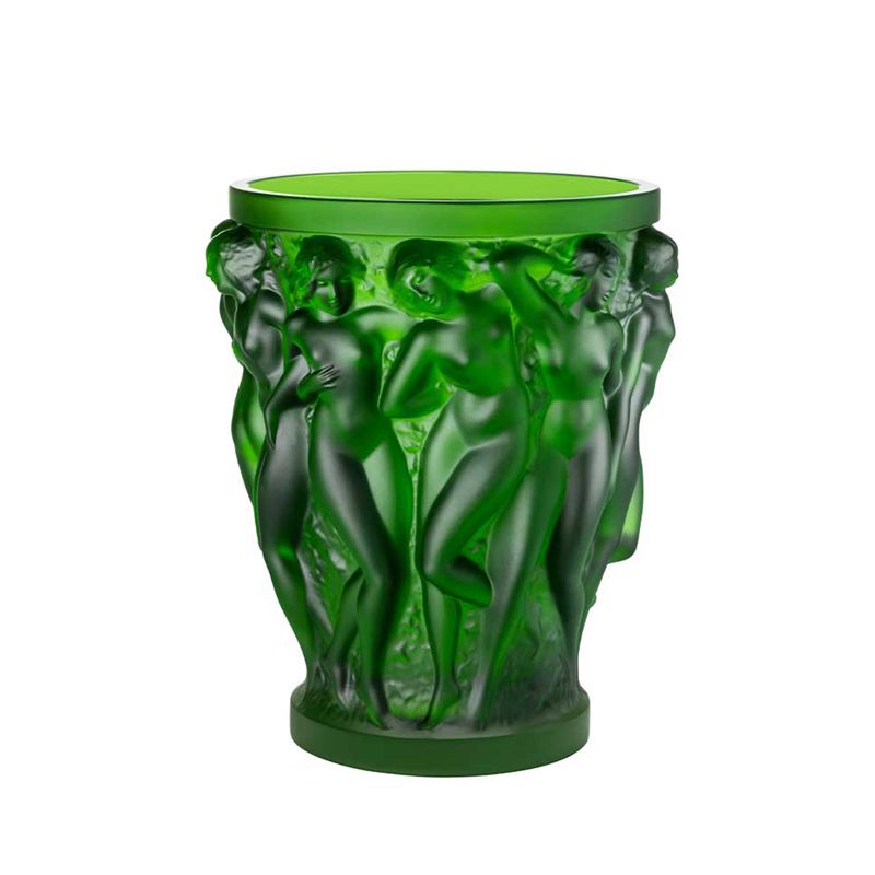 Bacchantes amazone green 10788900 Vase - Lalique