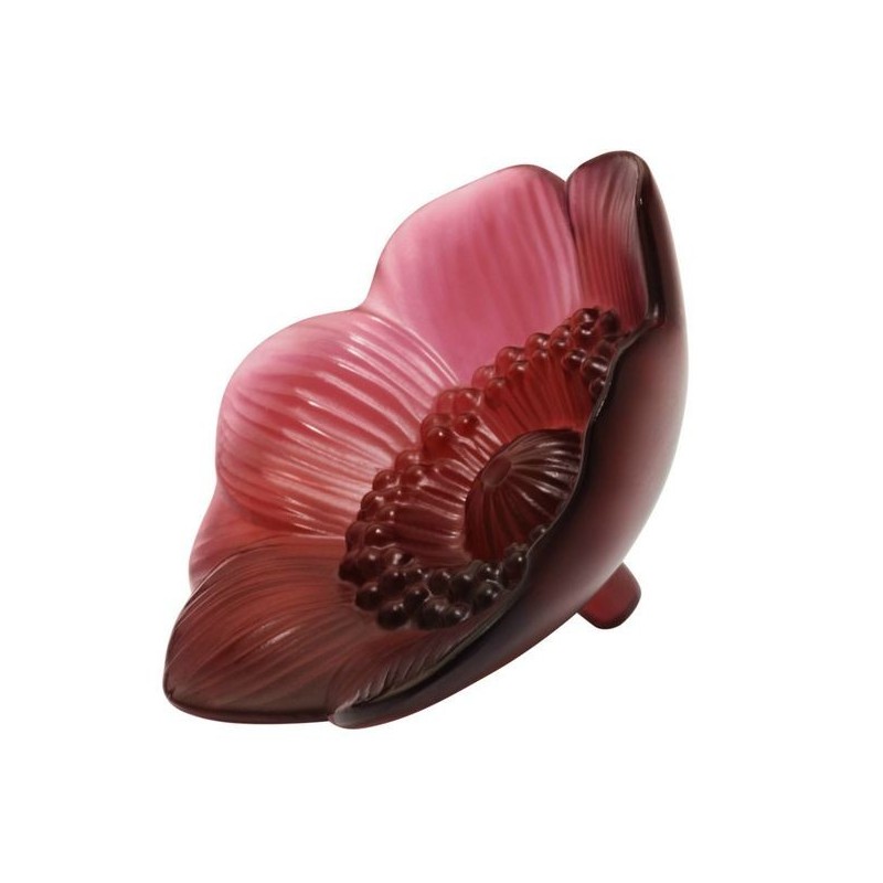 Anémone rouge 10443200 Ornement - Lalique