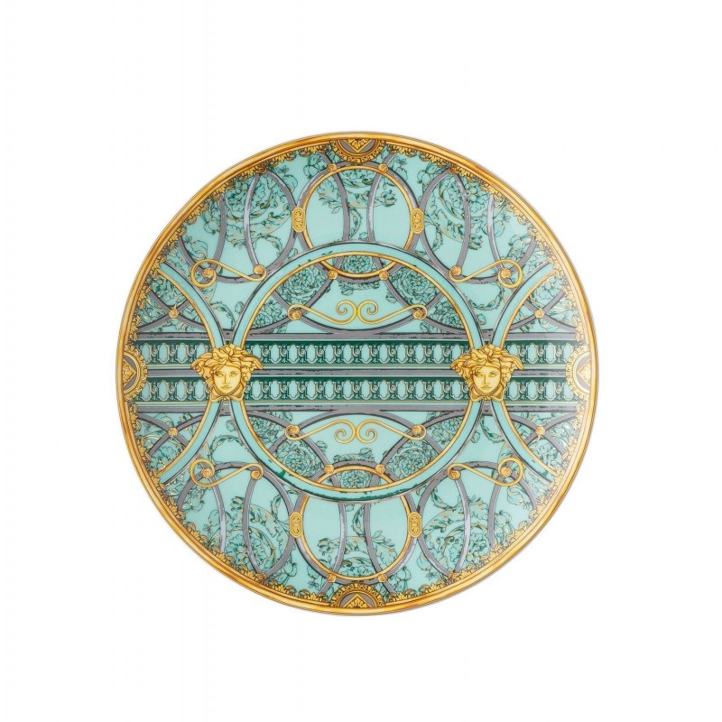 Assiette à dessert 10221 La Scala del Palazzo Verde - Versace