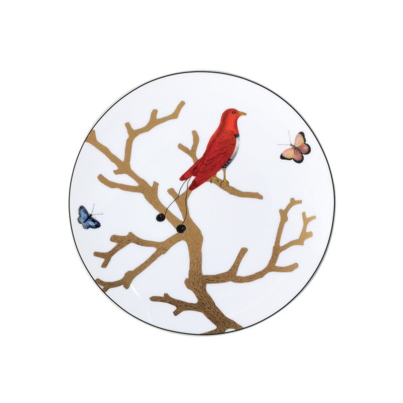 Assiette à dessert 2488/2551 Aux oiseaux - Bernardaud