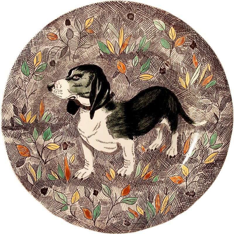 Assiette à dessert Basset 0126CAD126 Rambouillet - Gien