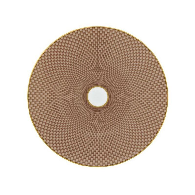 Assiette à dessert beige Trésor - Raynaud