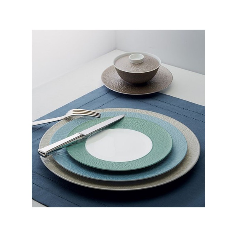Assiette à dessert Ciel Minéral irisé - Raynaud