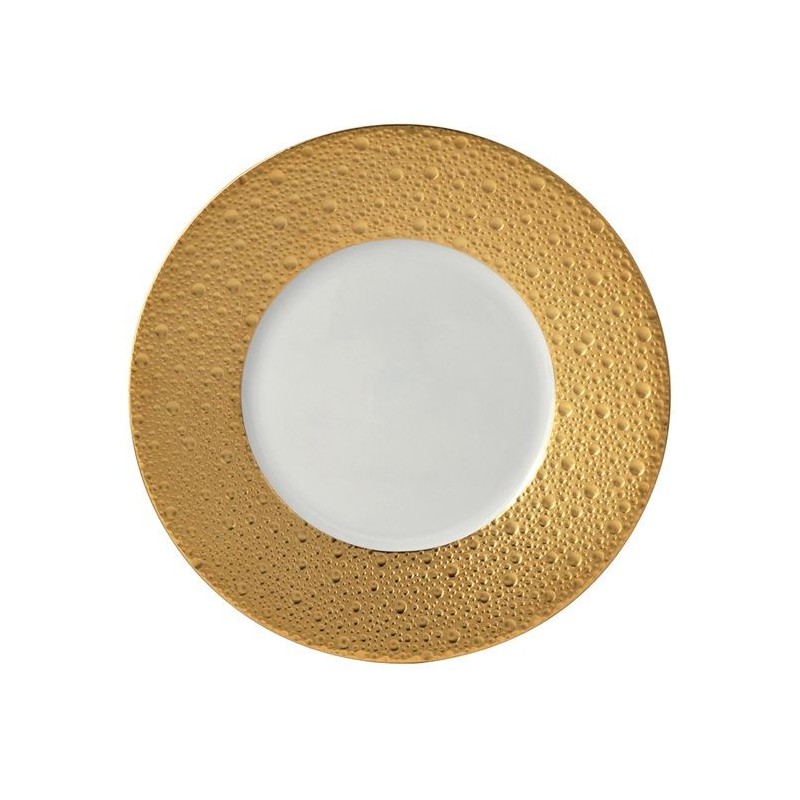 Assiette à dessert 0739/20250 Ecume or - Bernardaud