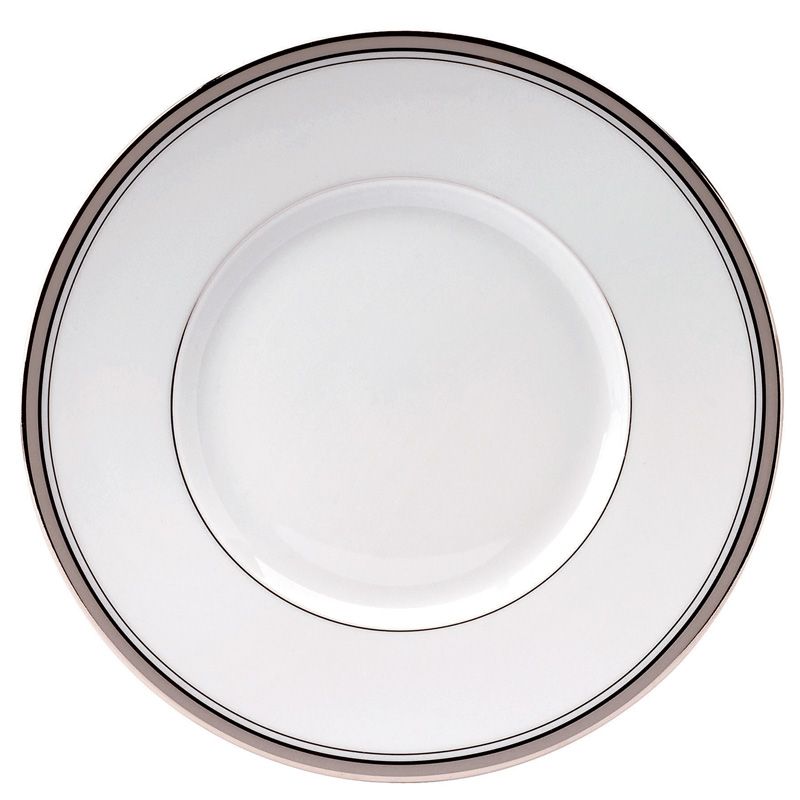 Assiette à dessert 023460 Excellence poudré gris - Deshoulières