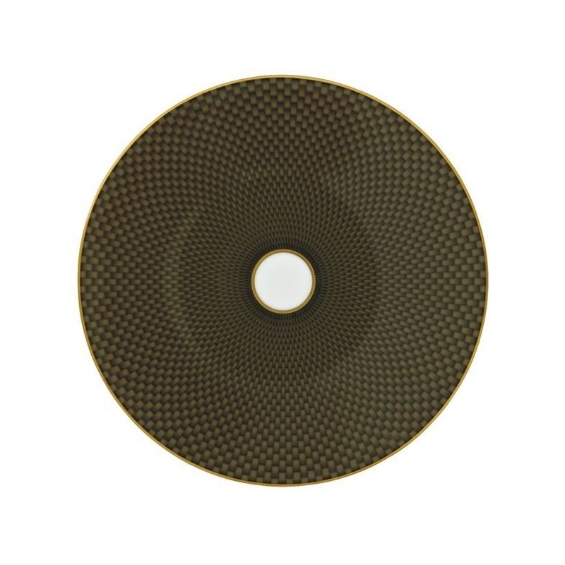 Assiette à dessert marron Trésor - Raynaud