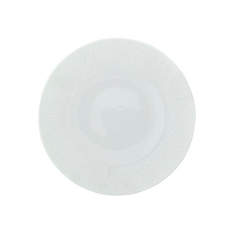Assiette à dessert Minéral blanc - Raynaud