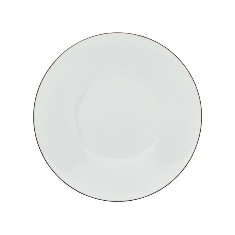 Assiette à dessert Monceau platine - Raynaud