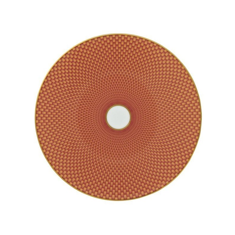 Assiette à dessert orange Trésor - Raynaud