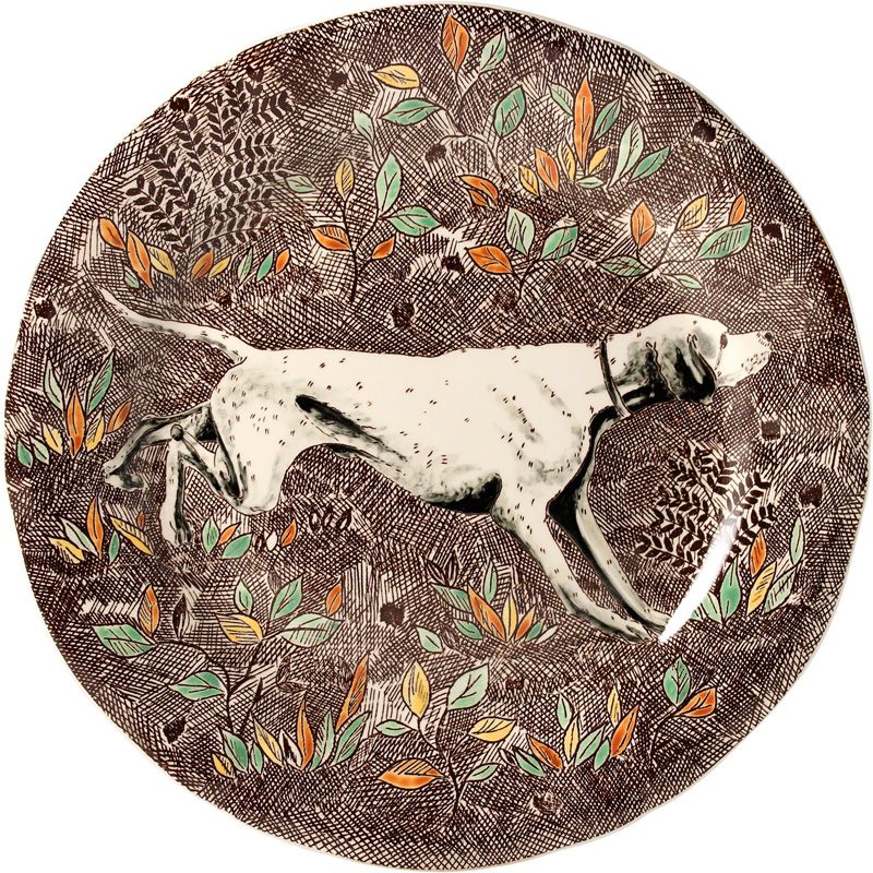 Assiette à dessert Pointer 0126CAD526 Rambouillet - Gien