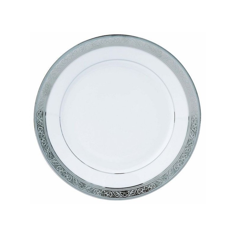 Assiette à dessert 005724 Royal Trianon platine - Deshoulières