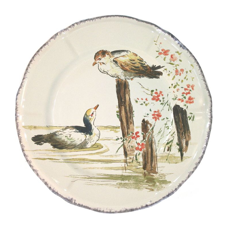 Assiette à dessert Sarcelles 0113CD2126 Grands Oiseaux - Gien