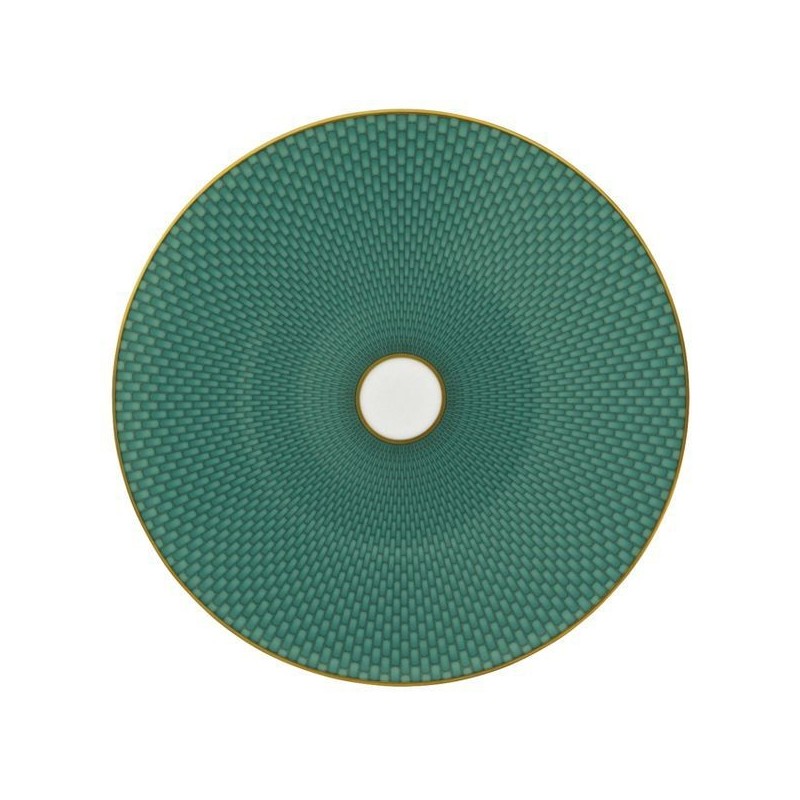 Assiette à dessert turquoise Trésor - Raynaud