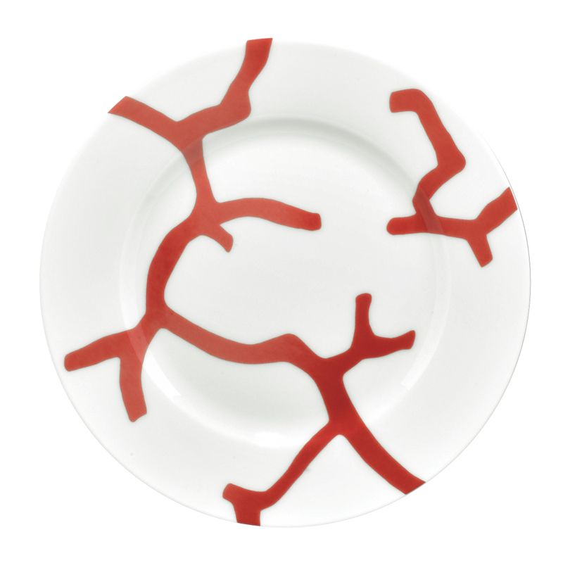 Assiette à gâteaux #2 0114-17-101019  Cristobal rouge - Raynaud