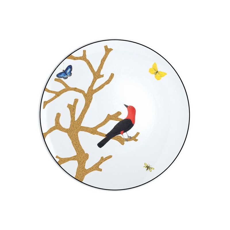 Assiette à gâteaux 2488/2553 Aux oiseaux - Bernardaud