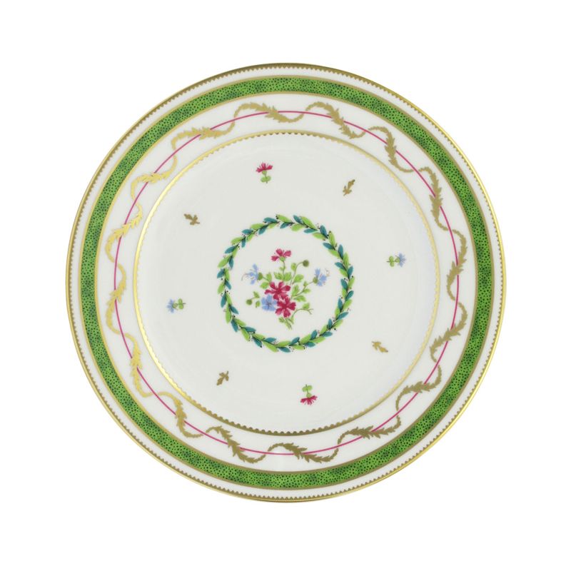 Assiette à gâteaux Vieux Paris Vert - Haviland