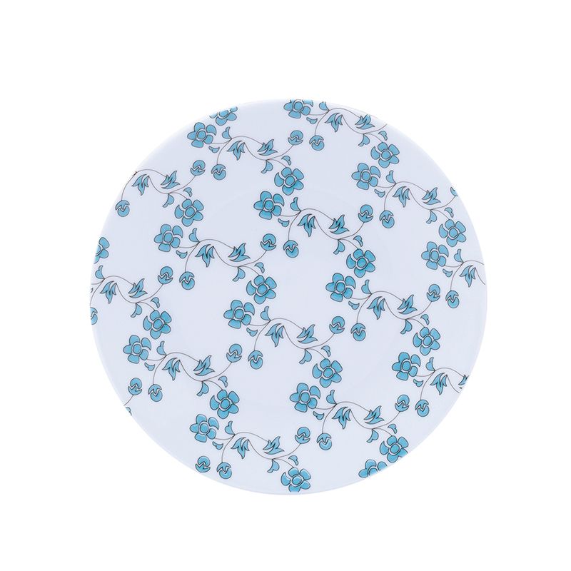 Assiette à pain 036728 Fleur Bleue - Deshoulières