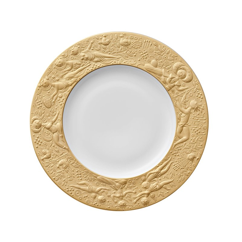 Assiette à pain 10216 Zauberflöte or - Rosenthal