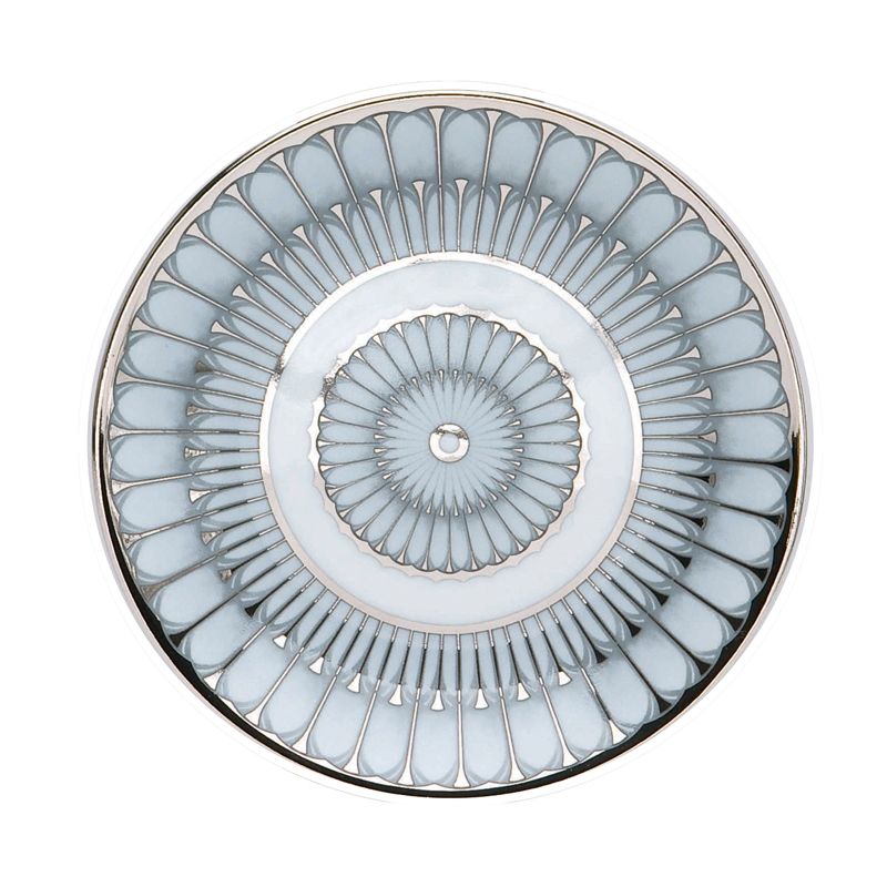 Assiette à pain 030199 Arcades gris platine - Deshoulières