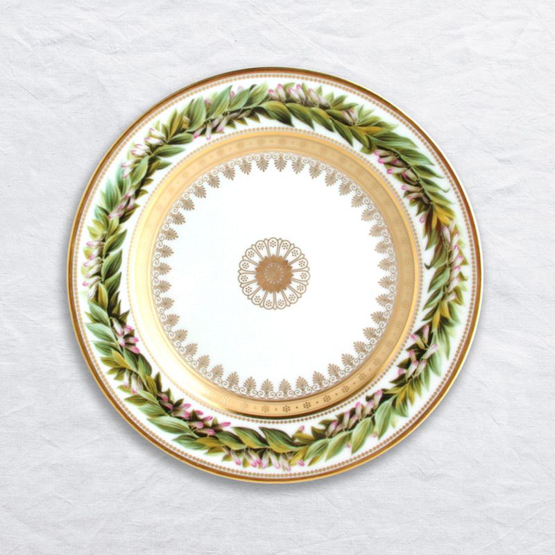 Assiette à pain L608/3 Botanique - Ancienne Manufacture Royale