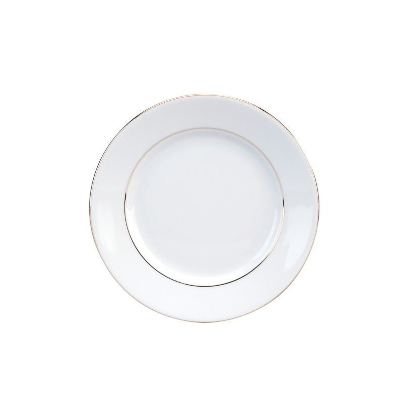 Assiette à pain 1030/020069 Filet or 1,5 mm - Deshoulières