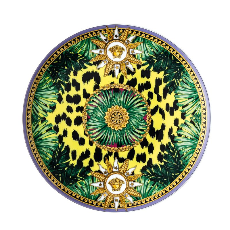 Assiette à pain 19335-403714-10217 Jungle animalier - Versace