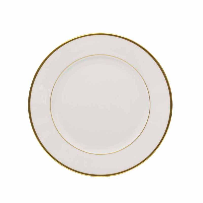 Assiette à pain Orsay or - Haviland