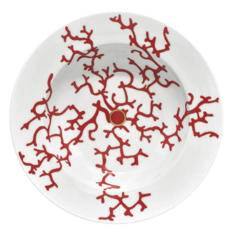 Assiette à pâtes 0112-17-250024 Cristobal rouge - Raynaud