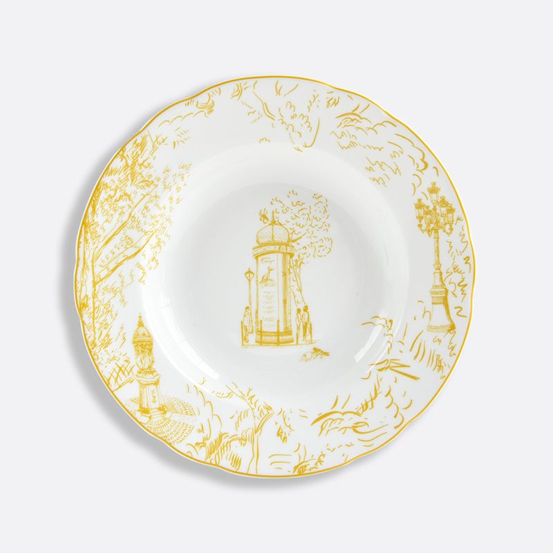 Assiette creuse à aile 1980/23 Tout Paris - Bernardaud