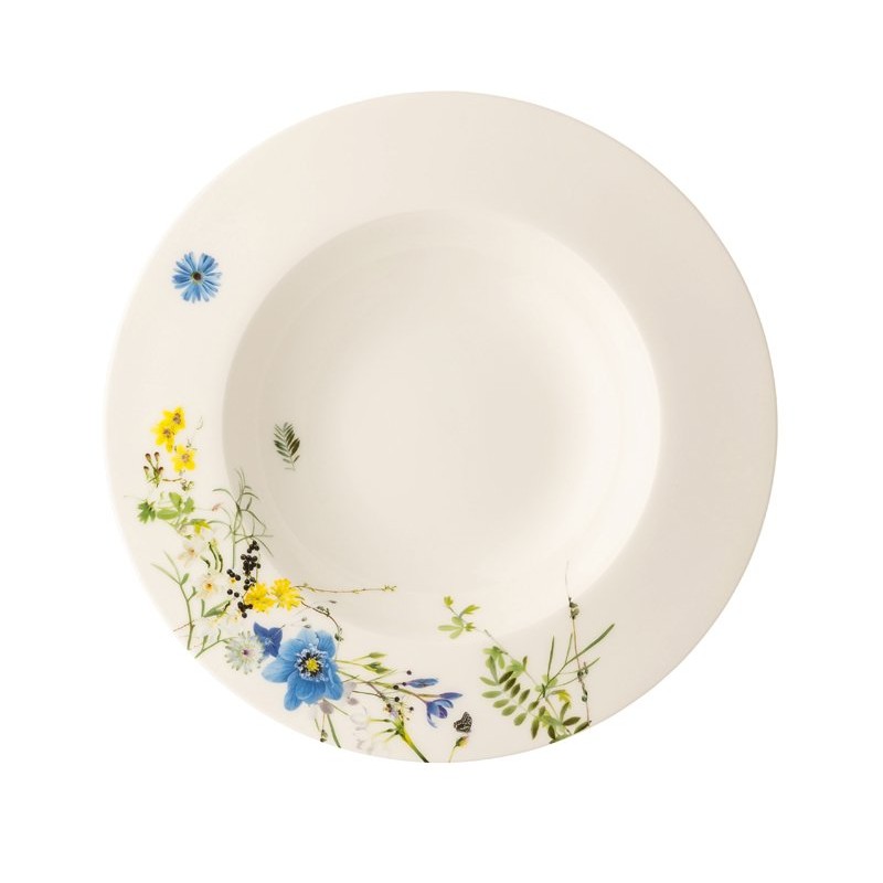 Assiette creuse à aile Fleurs des Alpes - Rosenthal