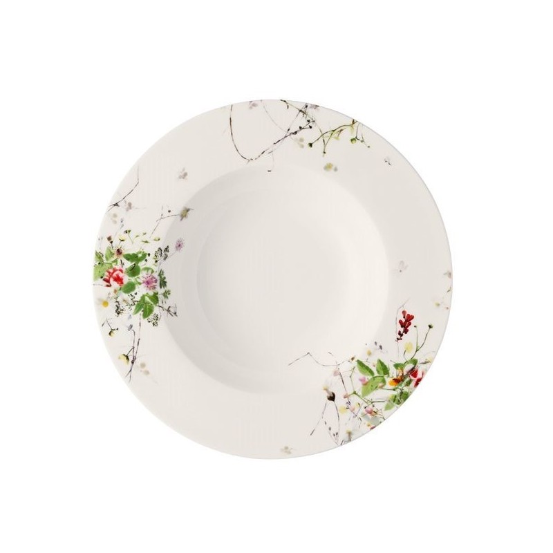 Assiette creuse à aile Fleurs Sauvages - Rosenthal