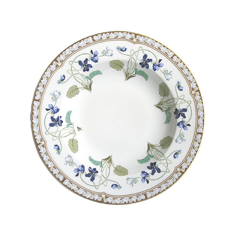 Assiette creuse à aile Impératrice Eugénie - Haviland