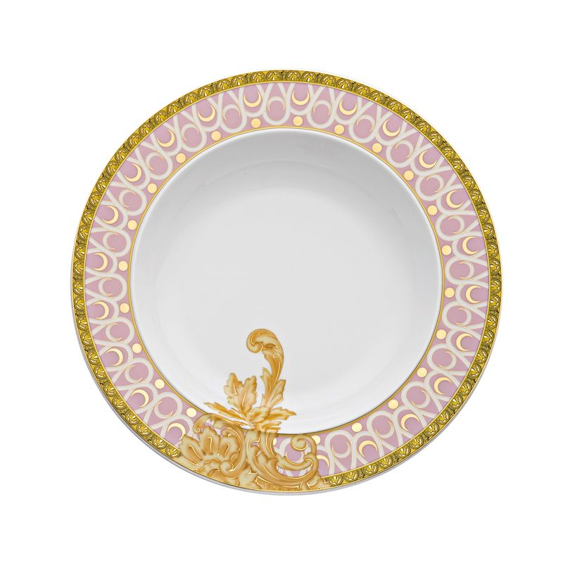 Assiette creuse à aile Les Rêves Byzantins - Versace