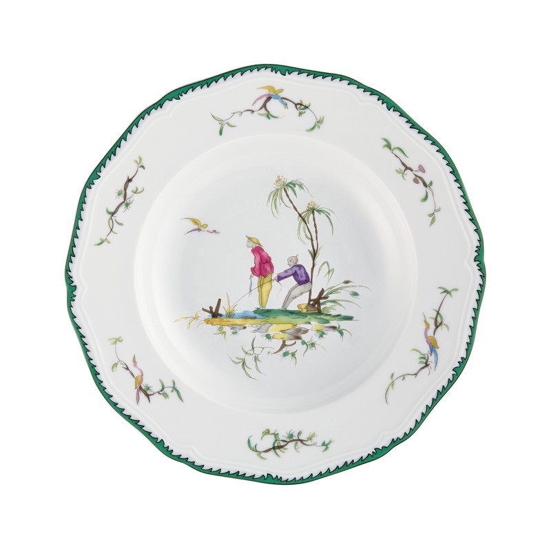 Assiette creuse à aile #2 Longjiang - Raynaud