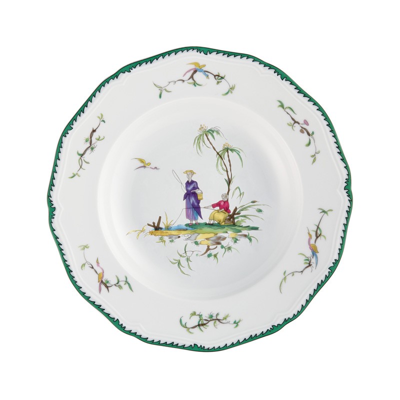 Assiette creuse à aile #3 Longjiang - Raynaud