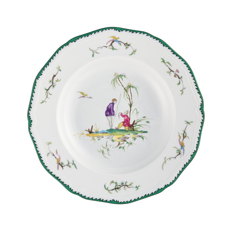 Assiette creuse à aile #5 Longjiang - Raynaud