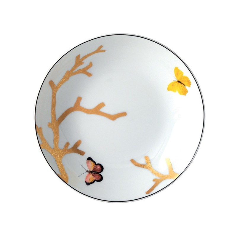 Assiette creuse calotte 2488/26 Aux oiseaux - Bernardaud