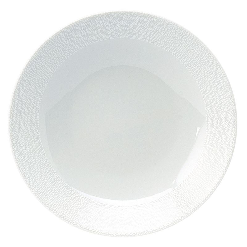 Assiette creuse calotte 010586 Seychelles blanc - Deshoulières