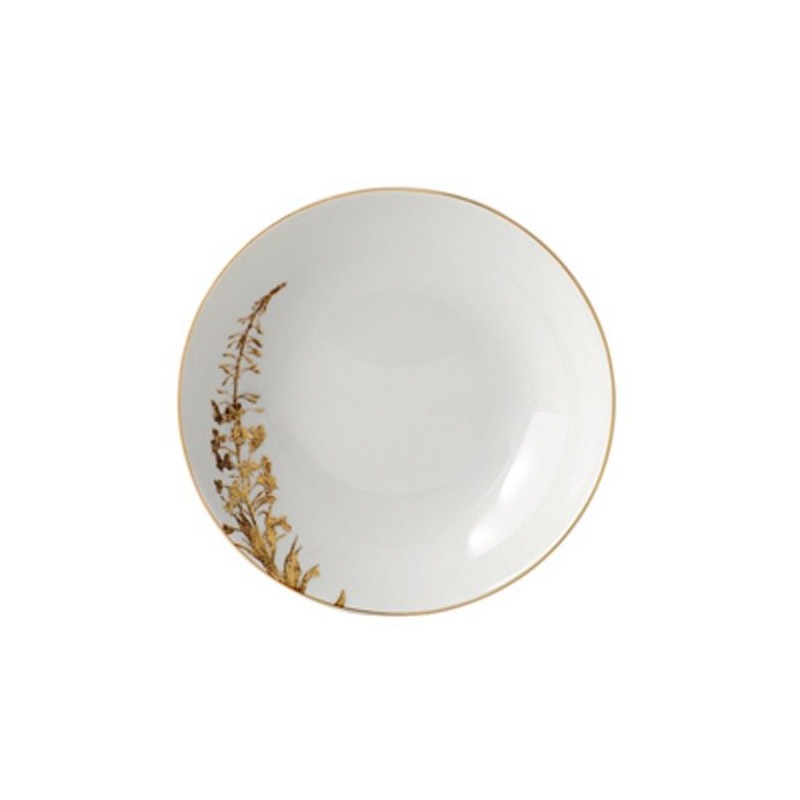Assiette creuse calotte 0731/26 Vegetal or - Bernardaud
