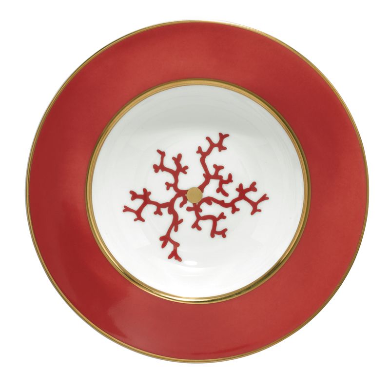 Assiette creuse extra 0112-17-250021 Cristobal rouge - Raynaud