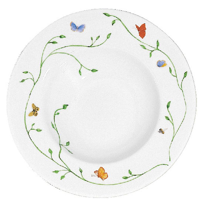 Rim soup plate  Histoire Naturelle - Raynaud