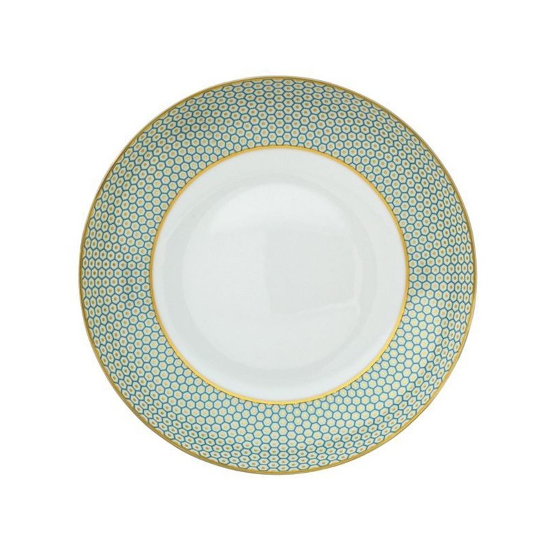 Assiette creuse coupe turquoise Trésor - Raynaud