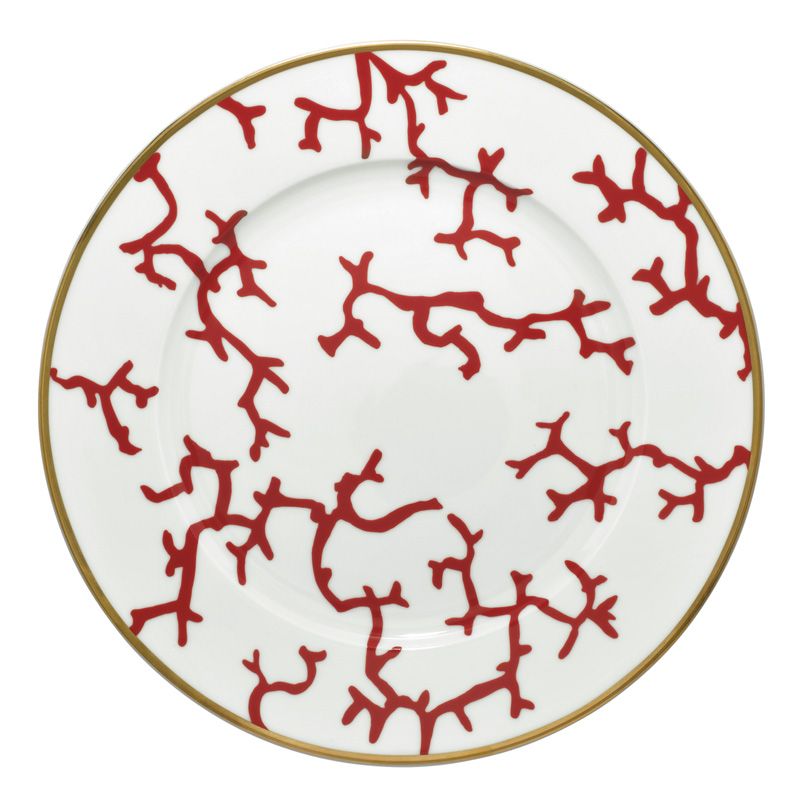 Assiette de présentation 0112-17-101031 Cristobal rouge - Raynaud