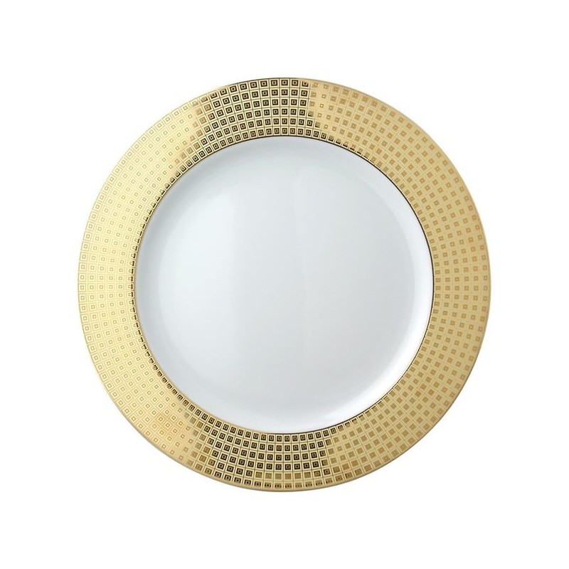 Assiette de présentation aile or 0467/7 Athéna or - Bernardaud