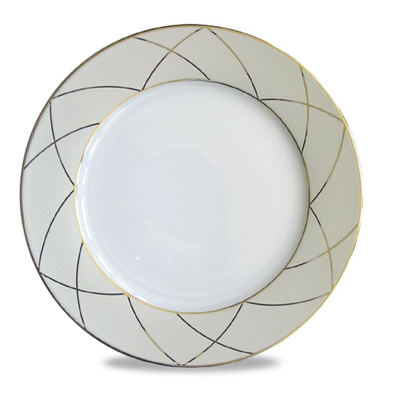 Assiette de présentation 31272-5370025 Clair de lune Arcade - Haviland