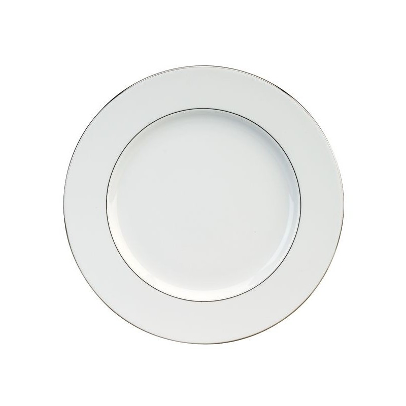 Assiette de présentation 1040/020102 Filet platine 1,5 mm - Deshoulières