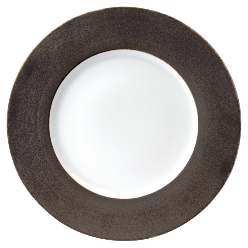 Assiette de Présentation 010583 Galileum graphite - Deshoulières