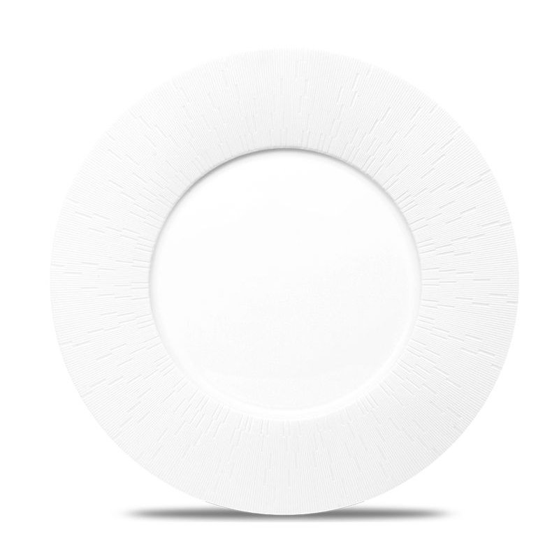 Assiette de présentation Infini blanc - Haviland